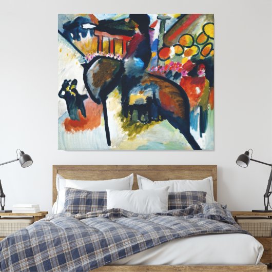 Wassily Kandinsky - Impression IV (Gendarme) キャンバスプリント (インサイチュ (寝室))