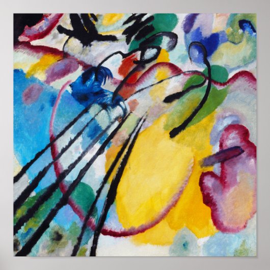 Wassily Kandinsky - Improvisation 26 ポスター (正面)