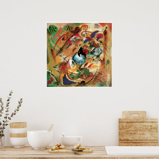 Wassily Kandinsky - Improvisation, Dreamy, ポスター (キッチン)