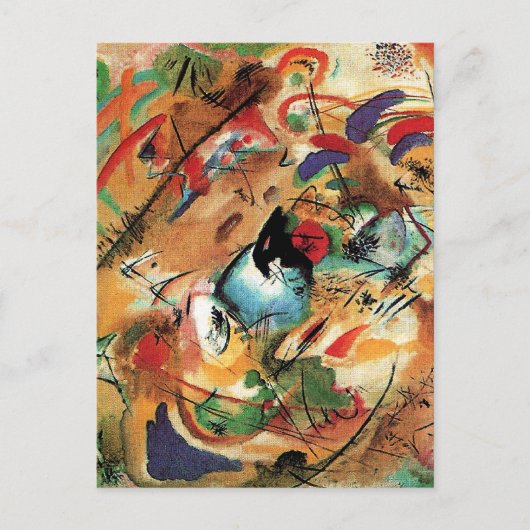 Wassily Kandinsky - Improvisation, Dreamy, ポストカード (正面)