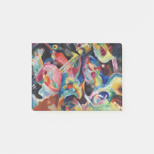 Wassily Kandinsky Improvisation Flood (1914) ポストイット (正面)