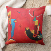 Wassily Kandinsky Mitのund Gegen クッション (ブランケット)