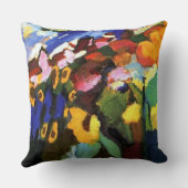 Wassily Kandinsky-Murnauの庭 クッション (裏面)