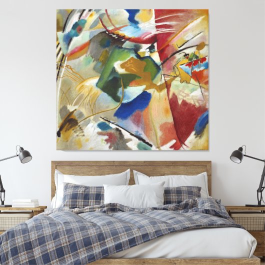 Wassily Kandinsky - Oriental (1909) キャンバスプリント (インサイチュ (寝室))
