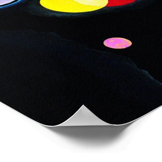 Wassily Kandinsky - Several Circles ポスター (角)