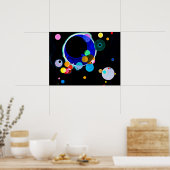 Wassily Kandinsky - Several Circles ポスター (キッチン)