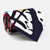 Wassily Kandinsky - Small Worlds V抽象芸術アート ネクタイ (ロール)