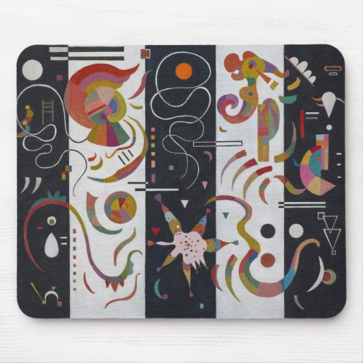 Wassily Kandinsky , " STRIPE " マウスパッド (正面)