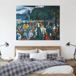 Wassily Kandinsky - The Colorful Life (1907) キャンバスプリント