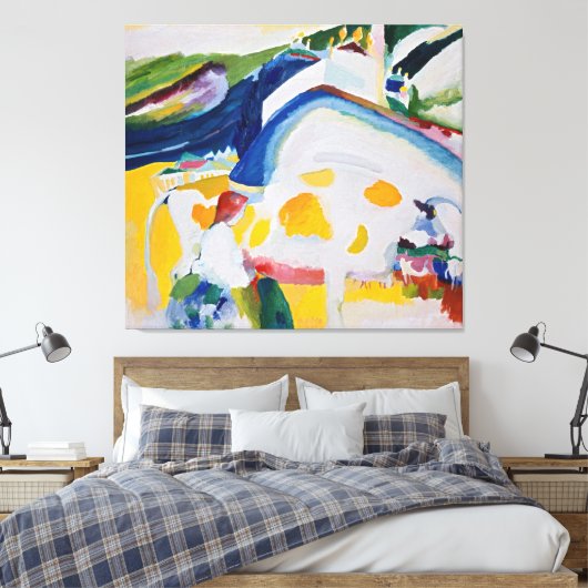 Wassily Kandinsky - The cow (1910) キャンバスプリント (インサイチュ (寝室))