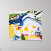 Wassily Kandinsky - The cow (1910) キャンバスプリント (正面)