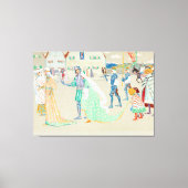 Wassily Kandinsky - The Young Couple  キャンバスプリント (正面)