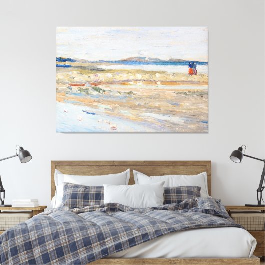 Wassily Kandinsky - Tunis – Strand (1905) キャンバスプリント (インサイチュ (寝室))