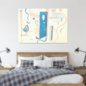 Wassily Kandinsky - Untitled, from XXe Siècle キャンバスプリント (インサイチュ (寝室))