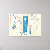 Wassily Kandinsky - Untitled, from XXe Siècle キャンバスプリント (正面)