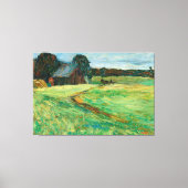 Wassily Kandinsky - Vasilevskoë – Barn With Pony  キャンバスプリント (正面)