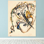 Wassily Kandinsky - Watercolour with Seven Strokes キャンバスプリント (インサイチュ (ウッドフロア))