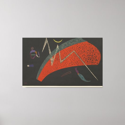 Wassily Kandinsky - Watermelon (1939) キャンバスプリント (正面)