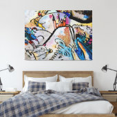Wassily Kandinsky - With Sun (1911) キャンバスプリント (インサイチュ (寝室))