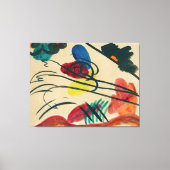 Wassily Kandinsky - With Three Riders (1910)  - キャンバスプリント (正面)