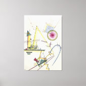 Wassily Kandinsky - Zartes Gemüt  キャンバスプリント (正面)