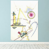 Wassily Kandinsky - Zartes Gemüt  キャンバスプリント (インサイチュ (ウッドフロア))