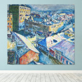 Wassily Kandinsky - Zubovsky Platz (1916) キャンバスプリント (インサイチュ (ウッドフロア))