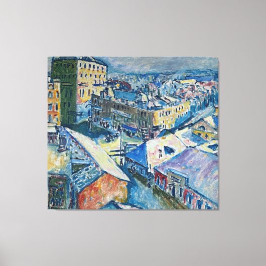 Wassily Kandinsky - Zubovsky Platz (1916) キャンバスプリント (正面)