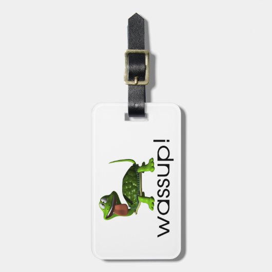 Wassupのカメ ラゲッジタグ (正面縦)