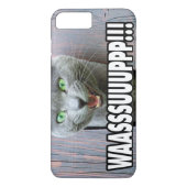 WASSUP - Catミーム Case-Mate iPhoneケース (裏面)
