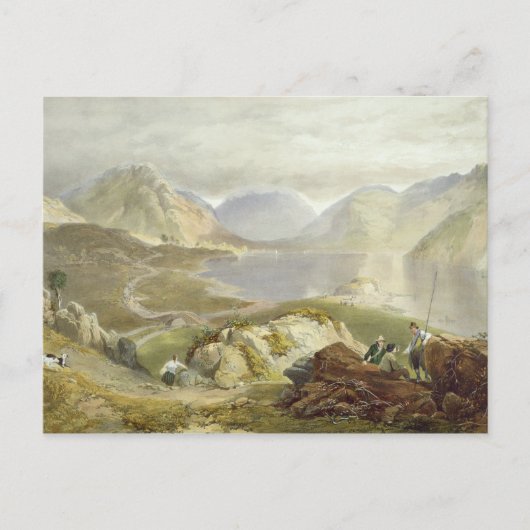 Wast Water, from 'The English Lake District', 1853 ポストカード (正面)