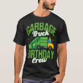 Waste Management Recycling Trash Garbage Truck fun Tシャツ (正面)