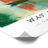 Wat Arun Bangkok Thailand  Wall Art, Temple ポスター (角)