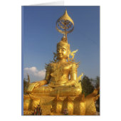 Wat Doi Saket、Chiang Maiの金仏 (正面)