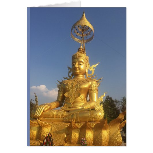 Wat Doi Saket、Chiang Maiの金仏 (正面)