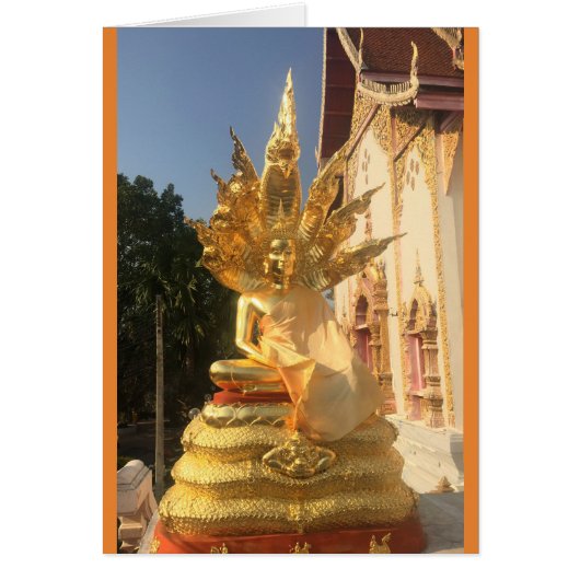 Wat Doi Saket、Chiang Mai、タイの菩薩 (正面)
