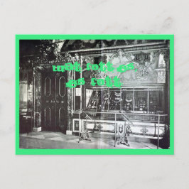 Wat fott es, es fott Grünes Gewölbe Dresden green ポストカード