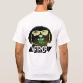 WATAMOFU Pop‑Art Bichon Frise T-Shirt Tシャツ (裏面)