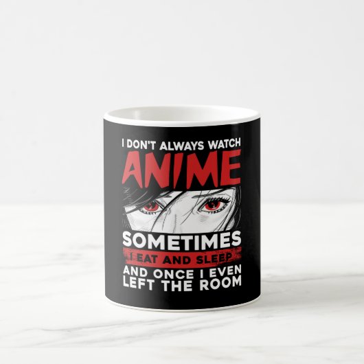 watch anime funny manga Design for anime quotes コーヒーマグカップ (中央)