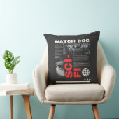Watch Dogs Throw Pillow クッション (椅子)