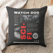 Watch Dogs Throw Pillow クッション (ブランケット)