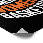 Watch More Women’s Basketball Bold Motivational ポスター (角)