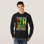 Watch Out 7th Grade Here I Come First Day Back To Tシャツ (正面フル)