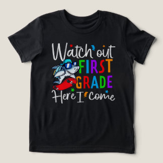 Watch Out First Grade Shirt – Back to School Gifts トライブレンドTシャツ