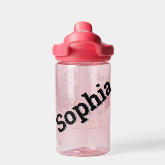 Watch Out Pre-K: Burst of Excitement ウォーターボトル (背面)