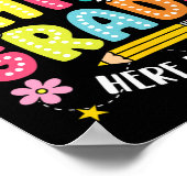 Watch Out Third Grade Here I Come Hello 3rd Grade ポスター (角)