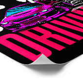 Watch Out This Girl Is Driving Funny New Driver ポスター (角)