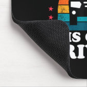 Watch Out This Girl Is Driving Funny New Driver Gi マウスパッド (コーナー)