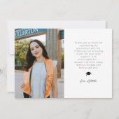 Watch Out World Multi Photo Graduation 案内状 (裏面)