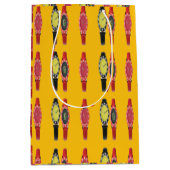 WATCH The Time Yellow  ミディアムペーパーバッグ (正面)